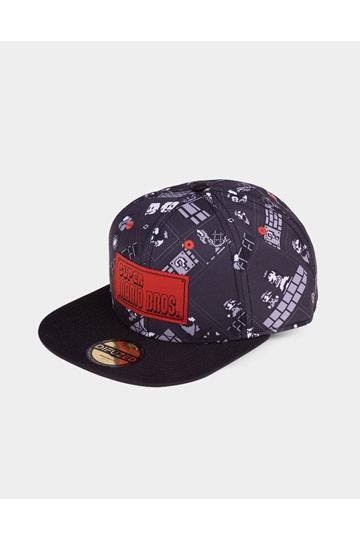 Super Mario Gorra Snapback 8-bit AOP