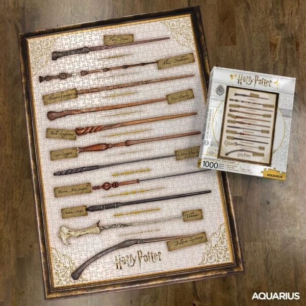 Puzzle Harry Potter Varitas Mágicas 1000 Piezas