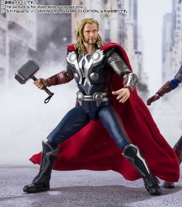 Figura Thor Avengers Assemble Edition Vengadores SH Figuarts Bandai