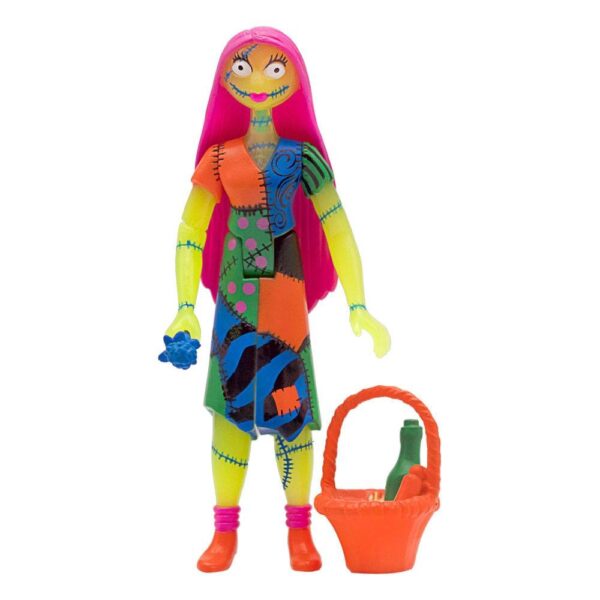 Figura Sally Pesadilla Antes De Navidad Brilla En La Oscuridad ReAction Super7
