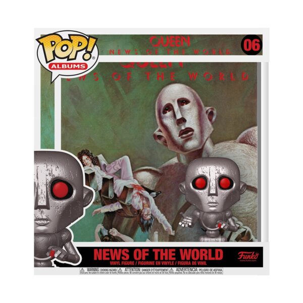 Figura Queen News Of The World POP Funko Albums