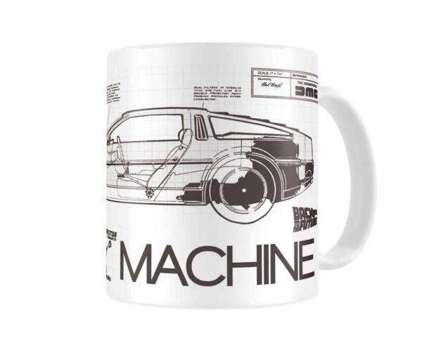 Taza Regreso Al Futuro DeLorean Time Machine