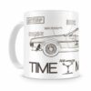 Taza Regreso Al Futuro DeLorean Time Machine