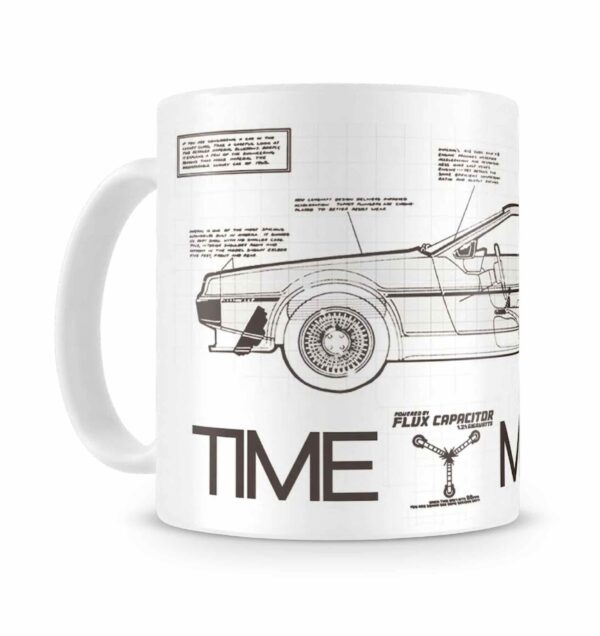 Taza Regreso Al Futuro DeLorean Time Machine