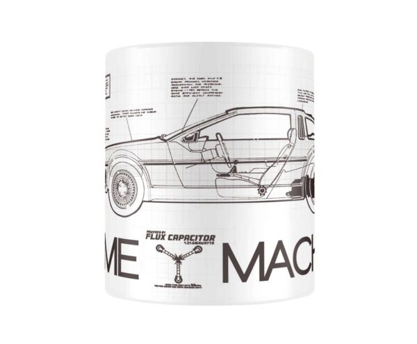 Taza Regreso Al Futuro DeLorean Time Machine