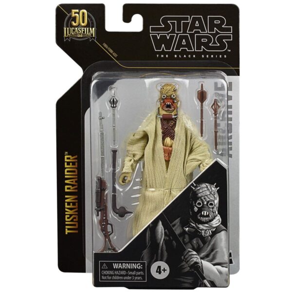 Pack 4 Figuras Star Wars Greatest Hits Black Series Tusken Rider, Shore Trooper, Tank Trooper y Death Trooper