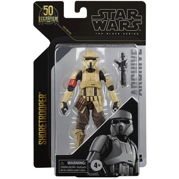 Pack 4 Figuras Star Wars Greatest Hits Black Series Tusken Rider, Shore Trooper, Tank Trooper y Death Trooper