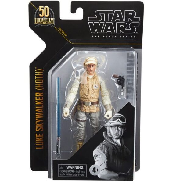 Pack 4 Figuras Star Wars Greatest Hits Black Series Han Solo Hoth, Almirante Thrawn, Luke Skywalker Hoth y Clone Commander Cody