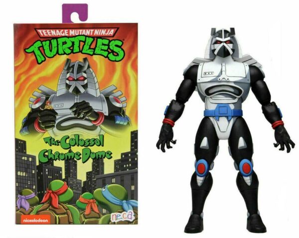 Figura Ultimate Chrome Dome Tortugas Ninja TMNT Neca