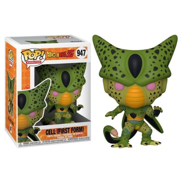 Figura Cell Primera Forma Célula Dragon Ball Z POP Funko 947