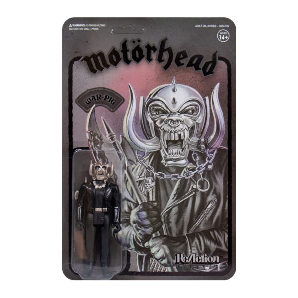 Figura Motorhead Warpig Black Series ReAction Super7
