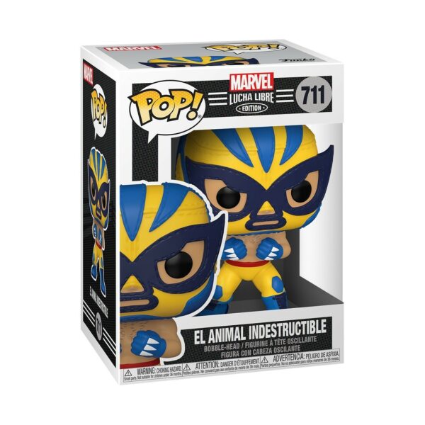 Figura Lobezno Wolverine Lucha Libre Funko Pop Marvel