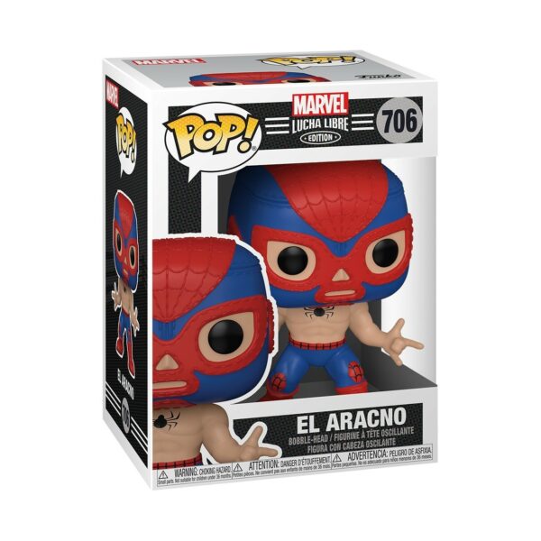 Figura Spiderman Lucha Libre Funko Pop Marvel