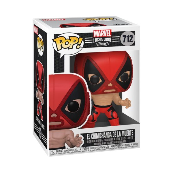 Figura Deadpool Lucha Libre Funko Pop Marvel