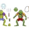 Figuras Ranas Genghis Y Rasputín Tortugas Ninja TMNT Neca