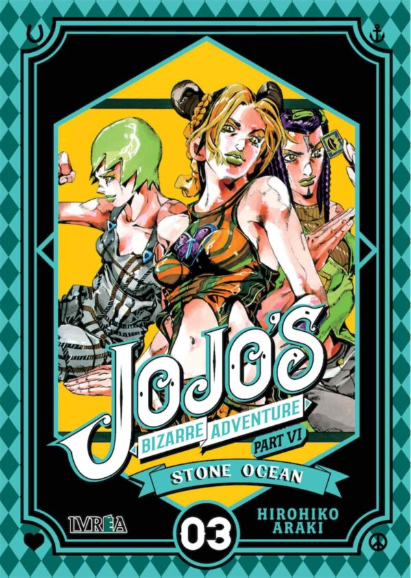 Jojo's Bizarre Adventure Parte 6. Stone Ocean 3
