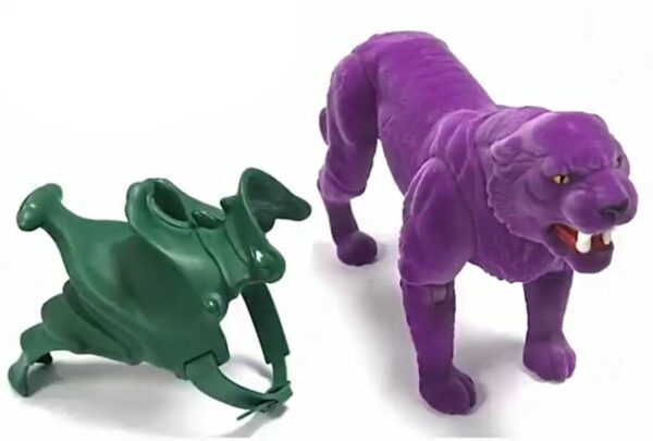 Figura Panthor Flocked Masters del Universo Origins Collector's Edition Exclusive Mattel