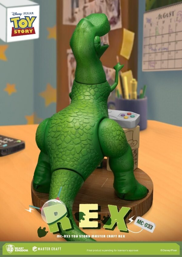 Estatua Rex Toy Story Pixar Disney Master Craft Beast Kingdom Disney