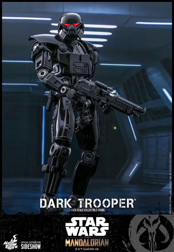 Figura Dark Trooper Star Wars The Mandalorian Hot Toys