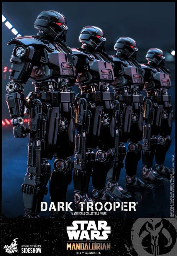 Figura Dark Trooper Star Wars The Mandalorian Hot Toys