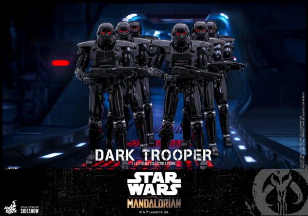 Figura Dark Trooper Star Wars The Mandalorian Hot Toys