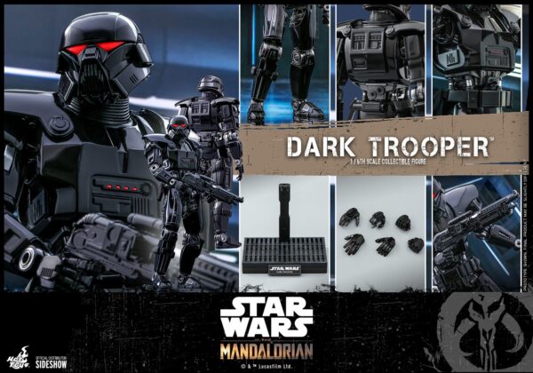 Figura Dark Trooper Star Wars The Mandalorian Hot Toys