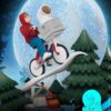 Estatua E.T. El Extraterrestre Diorama PVC D- Stage Series Beast Kingdom Disney