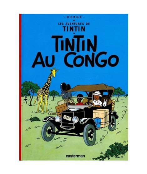 Tintin Au Congo. En francés