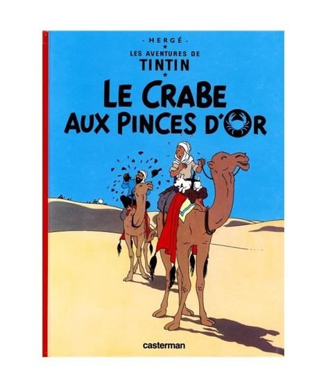 Tintin Le Crabe Aux Pinces D´Or. En Francés.