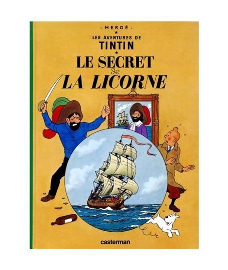 Tintin Le Secret De La Licorne. En Francés.