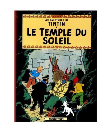 Tintin Le Temple Du Soleil. En Francés.
