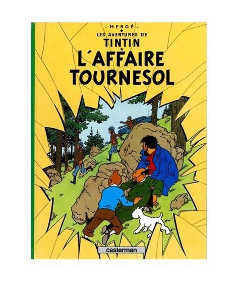 Tintin L´Affaire Tournesol. En Francés.