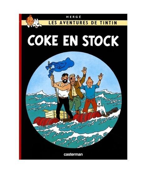 Tintin Coke En Stock. En Francés.
