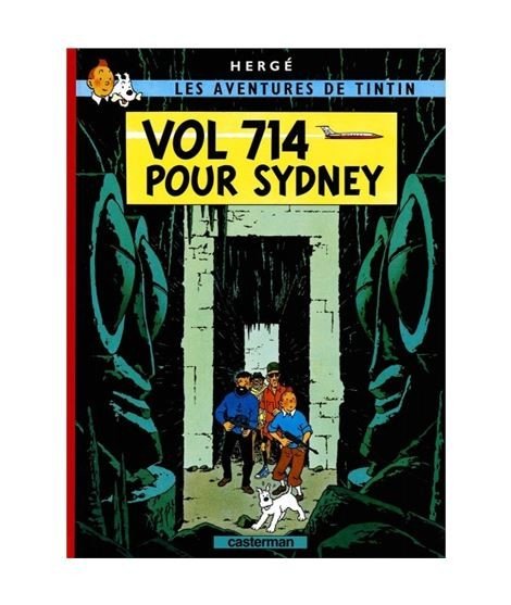 Tintin Voul 714 Por Sydney. En Francés.