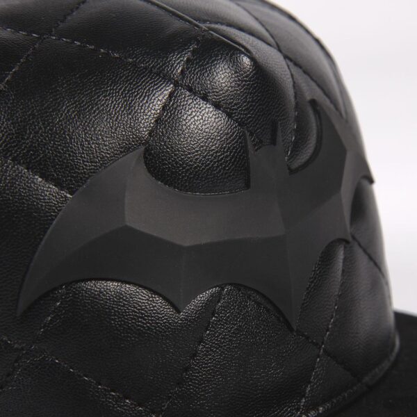 Gorra Visera Plana Batman Logo Polipiel