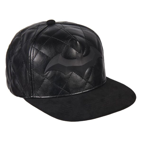 Gorra Visera Plana Batman Logo Polipiel