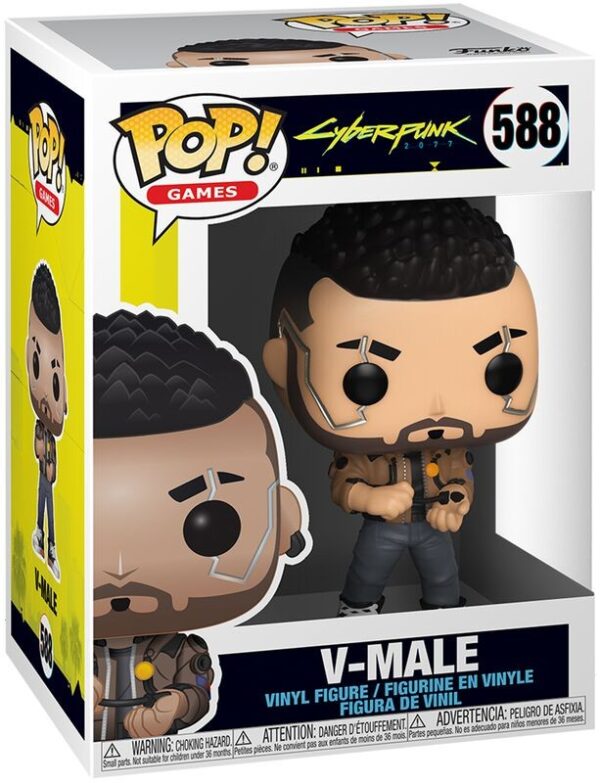 Figura V-Male Cyberpunk 2077 Funko Pop Games 588