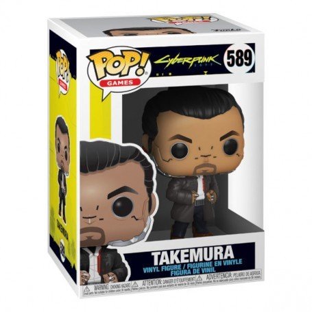 Figura Takemura Cyberpunk 2077 Funko Pop Games 589