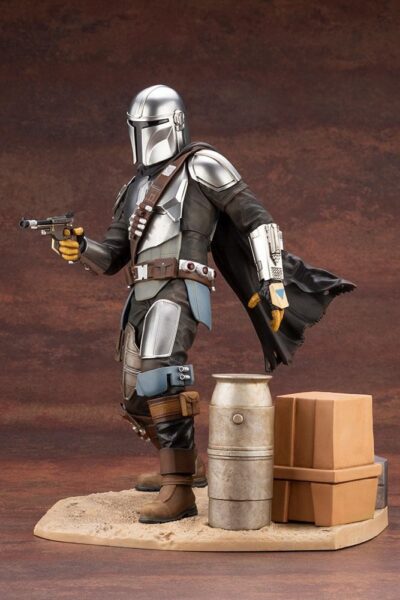 Figura Mandalorian Y The Child The Mandalorian Star Wars Escala 1/7 Artfx Kotobukiya