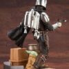 Figura Mandalorian Y The Child The Mandalorian Star Wars Escala 1/7 Artfx Kotobukiya