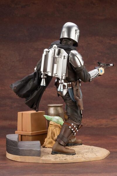 Figura Mandalorian Y The Child The Mandalorian Star Wars Escala 1/7 Artfx Kotobukiya