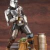 Figura Mandalorian Y The Child The Mandalorian Star Wars Escala 1/7 Artfx Kotobukiya