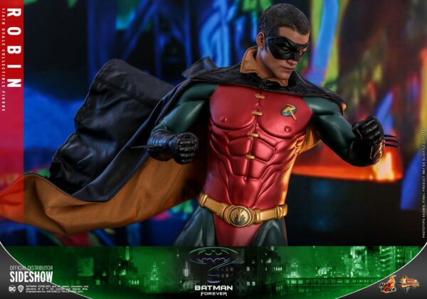 Set 2 Figuras Batman y Robin Batman Forever Hot Toys Escala 1/6