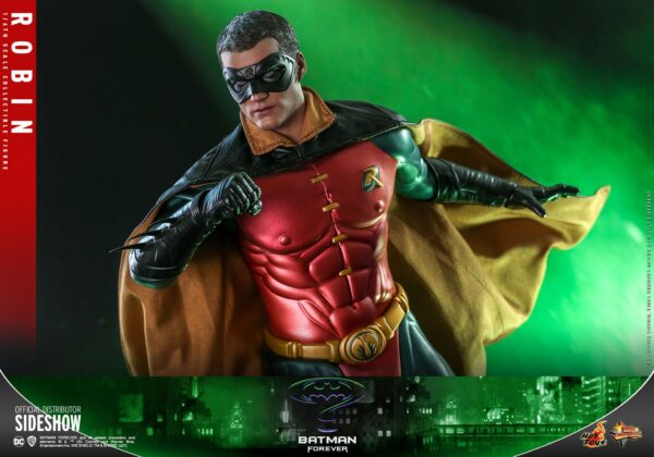 Set 2 Figuras Batman y Robin Batman Forever Hot Toys Escala 1/6