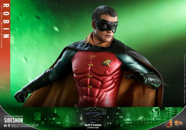 Set 2 Figuras Batman y Robin Batman Forever Hot Toys Escala 1/6