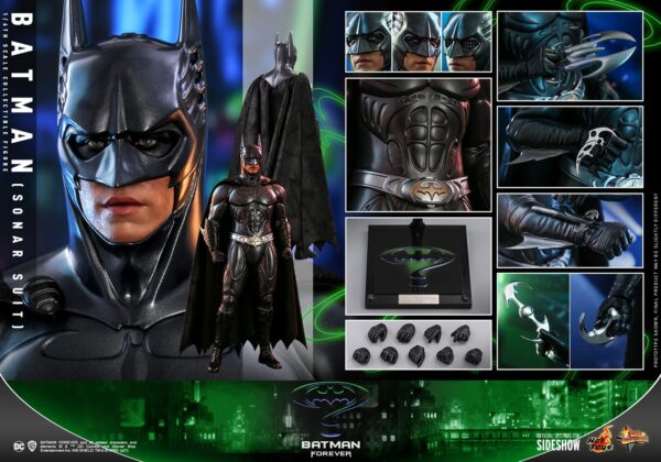 Pack 2 Figuras Batman y Robin Batman Forever Hot Toys Escala 1/6