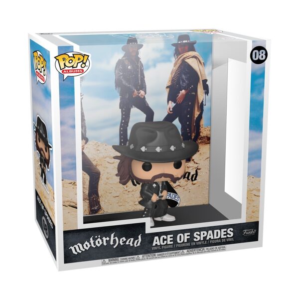 Figura Motorhead Ace of Spades Lemmy Kilmister Funko POP Albums 8