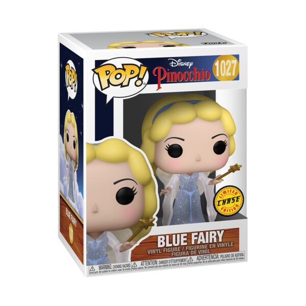 Figura Hada Azul Vestido Brillante Pinocho Funko Pop Disney (Chase)