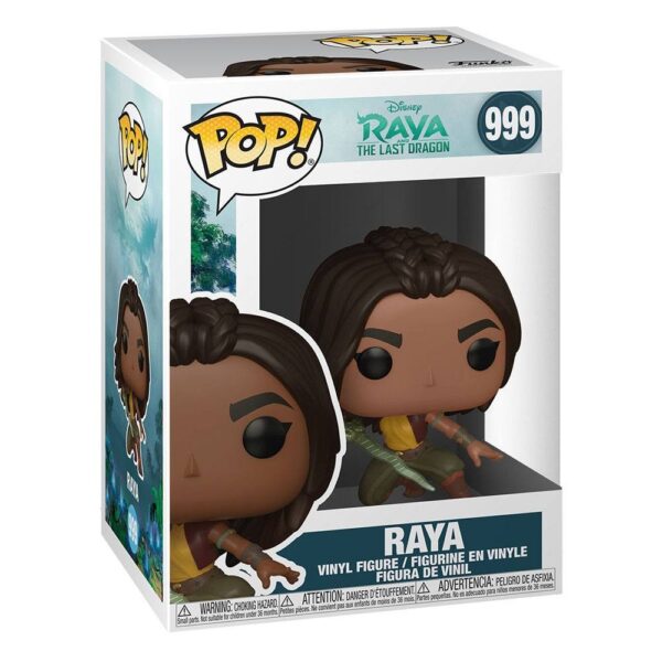 Figura Raya Luchando Raya Y El Último Dragón Disney Funko Pop Vinyl