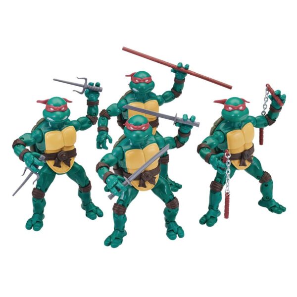 Set Completo Figuras Tortugas Ninja Teenage Mutant Ninja Turtles Elite Series Action PX Playmates